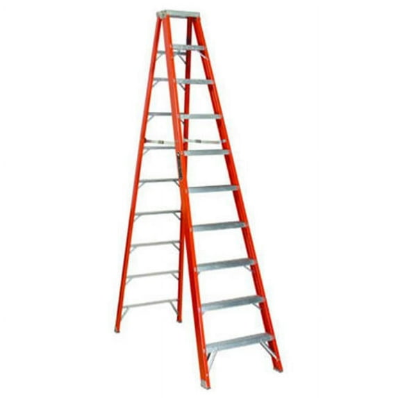 Louisville Ladder FS1310HD 10 ft. Fiberglass- Type IAA Heavy Duty Step Ladder