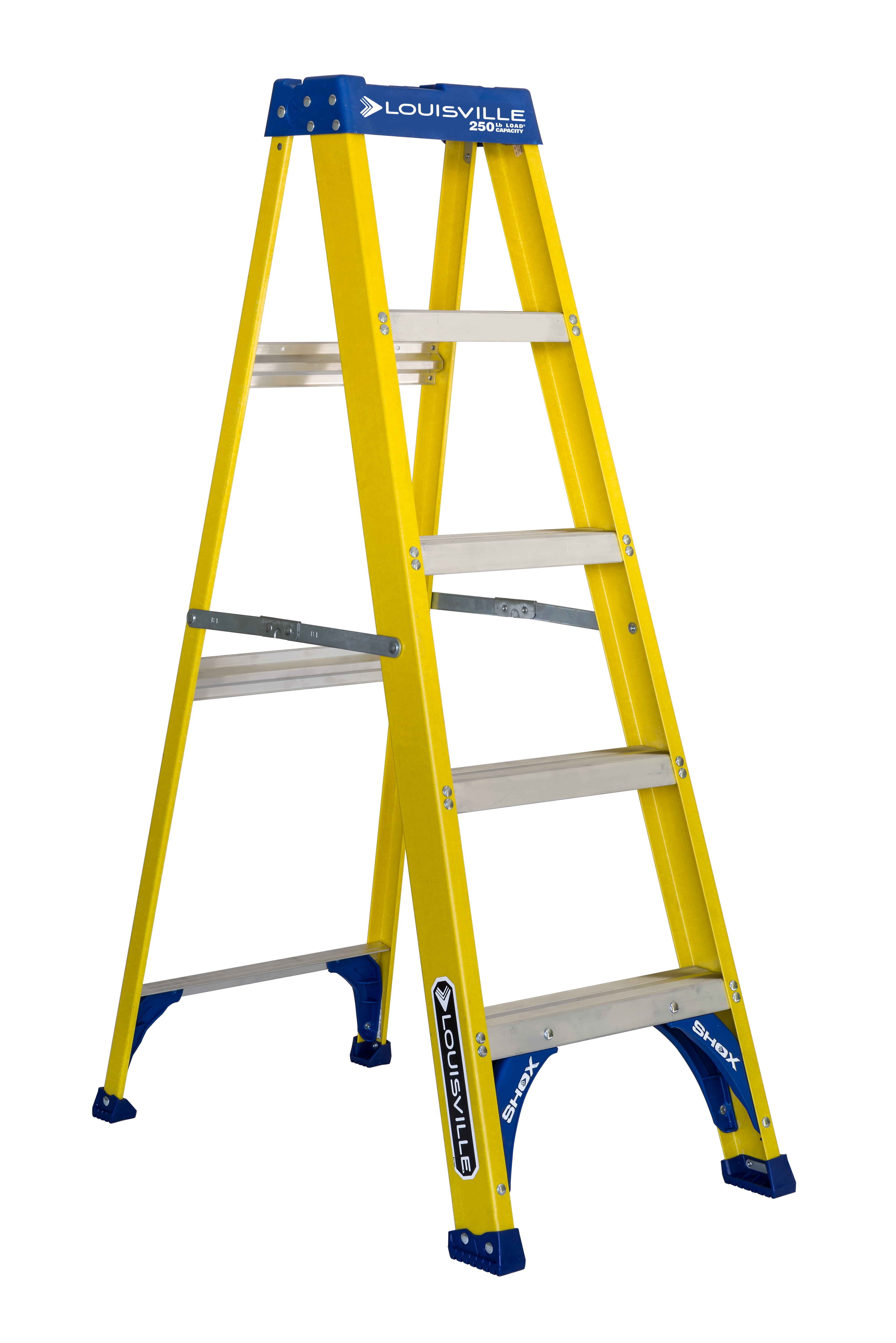 Werner 5 ft. H Fiberglass Step Ladder Type I 250 lb. capacity Werner 5 ft. H Fiberglass Step Ladder Type I 250 lb. capacity
