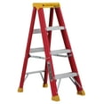 thumbnail image 1 of Louisville Ladder 4-Foot Fiberglass Step Ladder, 300-Pound Load Capacity, Type IA, L-3016-04, 1 of 11