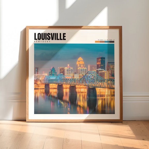 Louisville Print Louisville Kentucky Louisville Wall Art Louisville Decor Louisville Photo Louisville Gift P #111, Unframed Paper Print