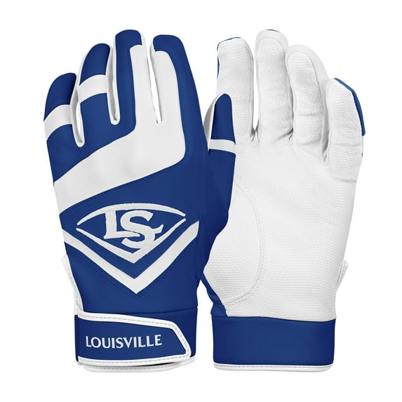 Louisville Slugger Genuine Adult Batting Glove, Royal - XL