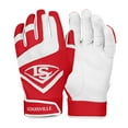 thumbnail image 1 of Louisville Slugger Genuine Adult Batting Glove, Scarlet - Medium, 1 of 3