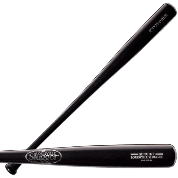 Louisville Slugger Genuine Mix Wood Baseball Bat - Black, 33"