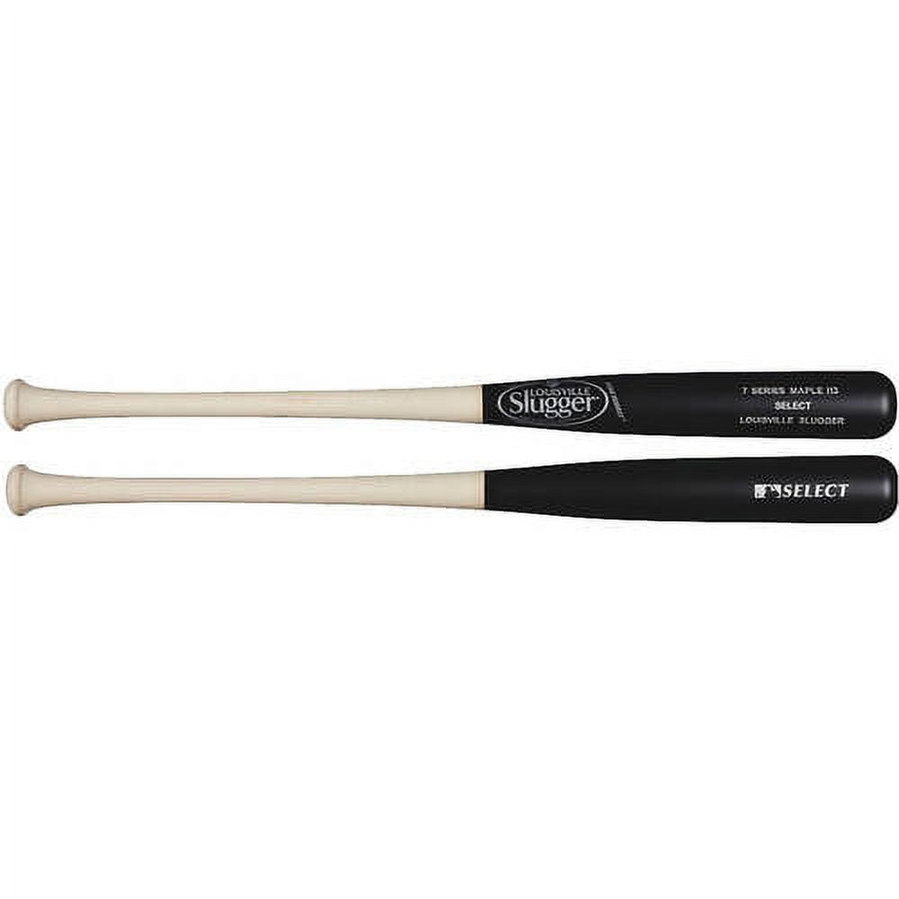 Louisville Slugger MLB Prime Birch I13 Black/Wine High Gloss Wood Baseball  Bat: WBVBI13-EB Adult BLEM