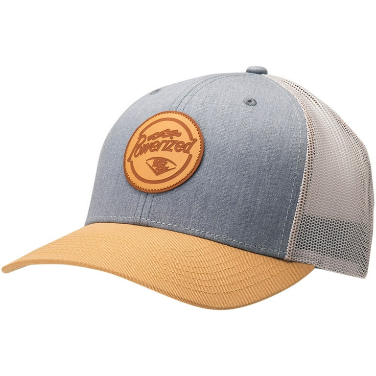 Louisville Slugger Ls Powerized Circle Patch Snapback Hat Grey/Tan