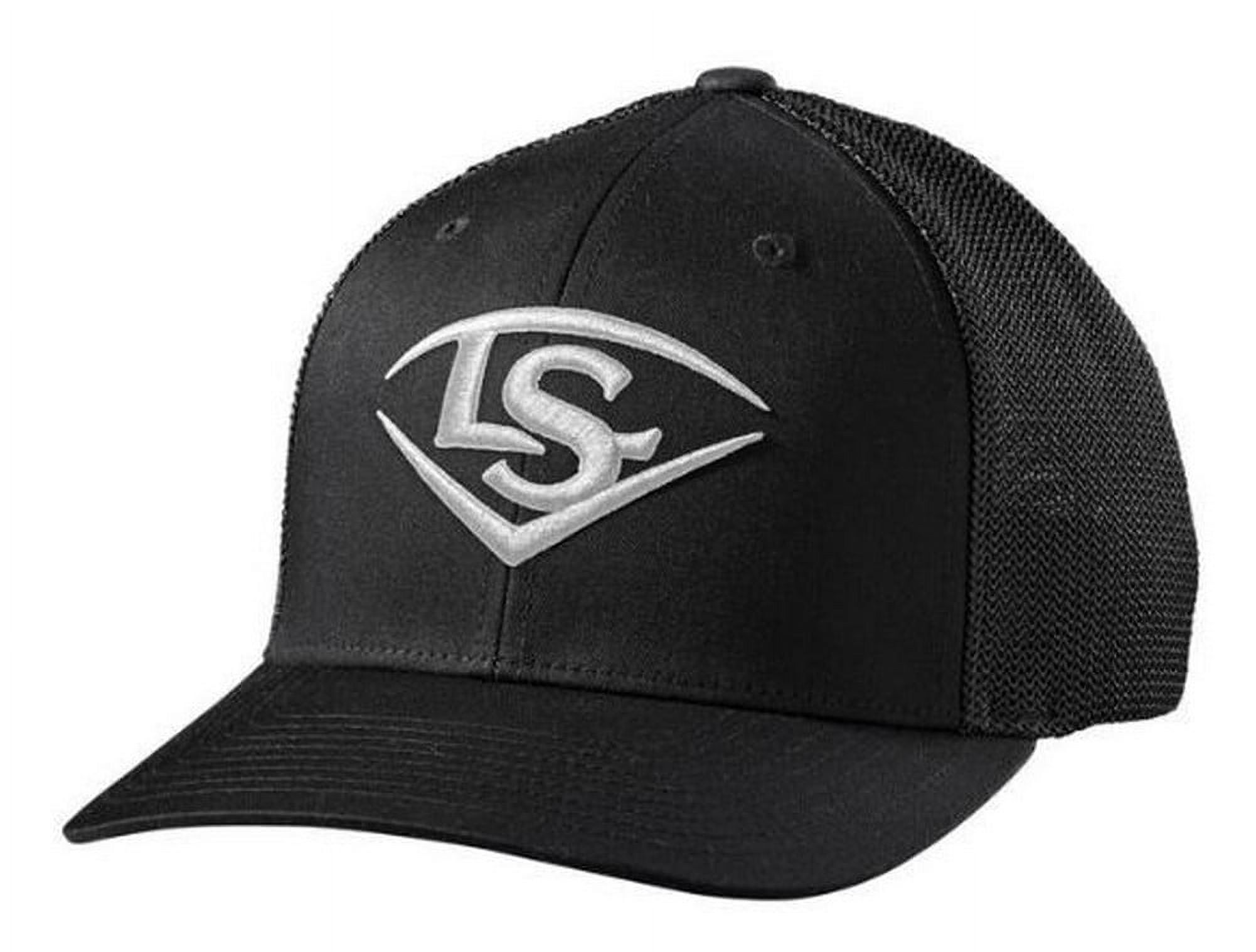 Louisville Slugger Shield Flex Fit Hat Cap Relaxed Mesh Back Baseball  (L-XL) 
