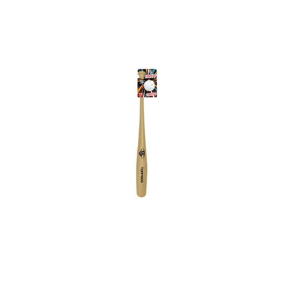 Louisville Slugger Torpedo Plastic Bat and Ball Set, Backyard & Youth Baseball Play