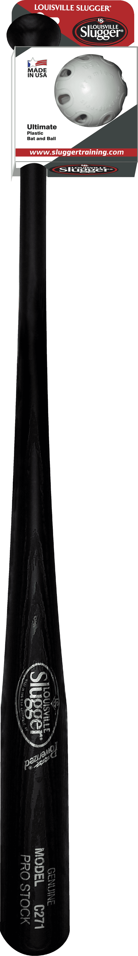 Louisville Slugger Ultimate Plastic Bat & Ball Combo