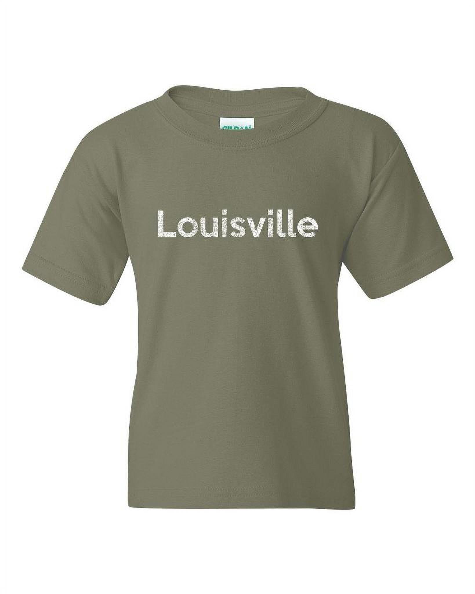 Artix Louisville Unisex Youth Kids T-Shirt Tee Clothing Youth X-Large Military Green, Kids Unisex, Size: XL