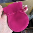 thumbnail image 1 of Louleur Drawstring Velvet Bag Drawstring Calabash Pouch Jewelry Packaging Bag Wedding/Christmas Favor Pouches & Gift Bags 10pcs HP 7x9cm, 1 of 6