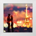 thumbnail image 1 of Loumer, Dianne  15x15 White Modern Wood Framed Museum Art Print Titled - A Date in Paris (detail), 1 of 4