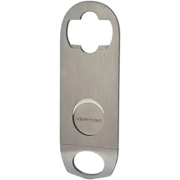 Lounge Buddy Bottle Opener Cigar Cutter - Chrome