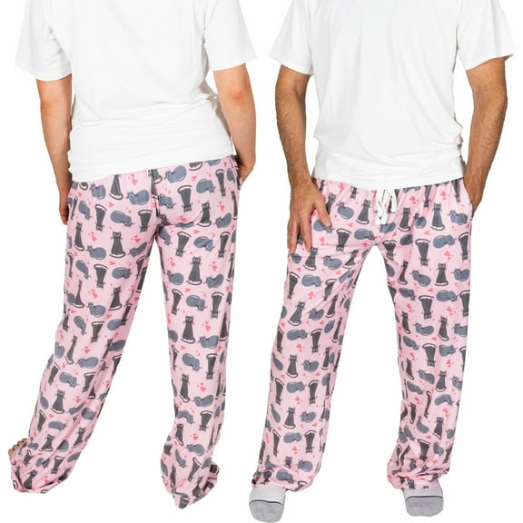 Pavilion Gift Company - Lounge Cats - Large Unisex Lounge Pants