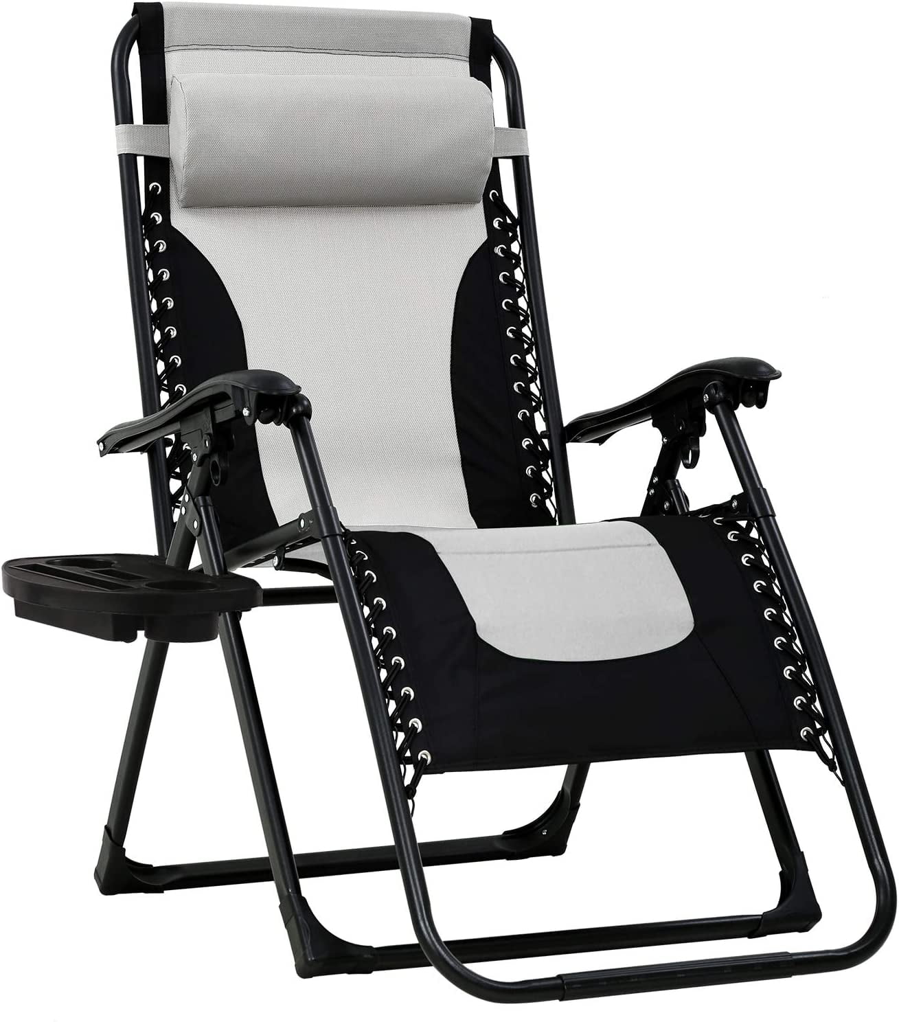 Lounge Chair,Adjustable Mesh Outdoor Patio Chairs,Wider Armrest