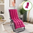 thumbnail image 1 of Lounge Chair Cushion,Outdoor Lounge Chair Cushions,Seat Cushions,Lounge Chair Cushion,Cushions for Outdoor Furniture,Patio Cushions Chaise Outdoor Mattress Recliner Quilted Thick(Hot Pink), 1 of 6