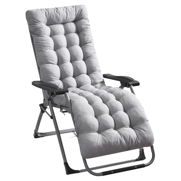 Lounge Chair Cushions 67inch Chaise Lounger Cushion Soft Sofa Mat Long Cushion for Outdoor Furniture, Indoor Outdoor Recliner Chair Cushion
