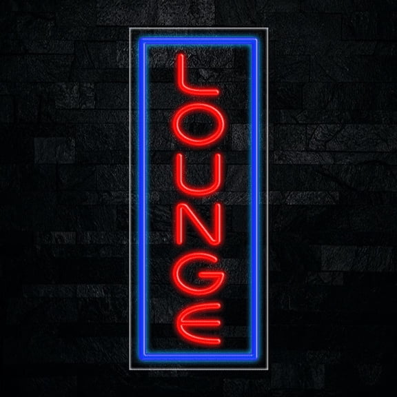 Lounge LED Neon Sign 12"L x 30"H #31587