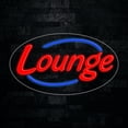 thumbnail image 1 of Lounge LED Neon Sign 28"L x 16"H #34242, 1 of 3