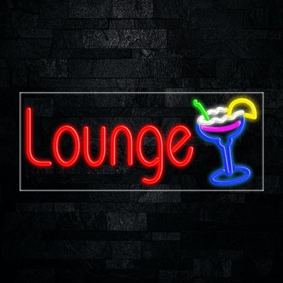 Lounge LED Neon Sign 30"L x 12"H #31440