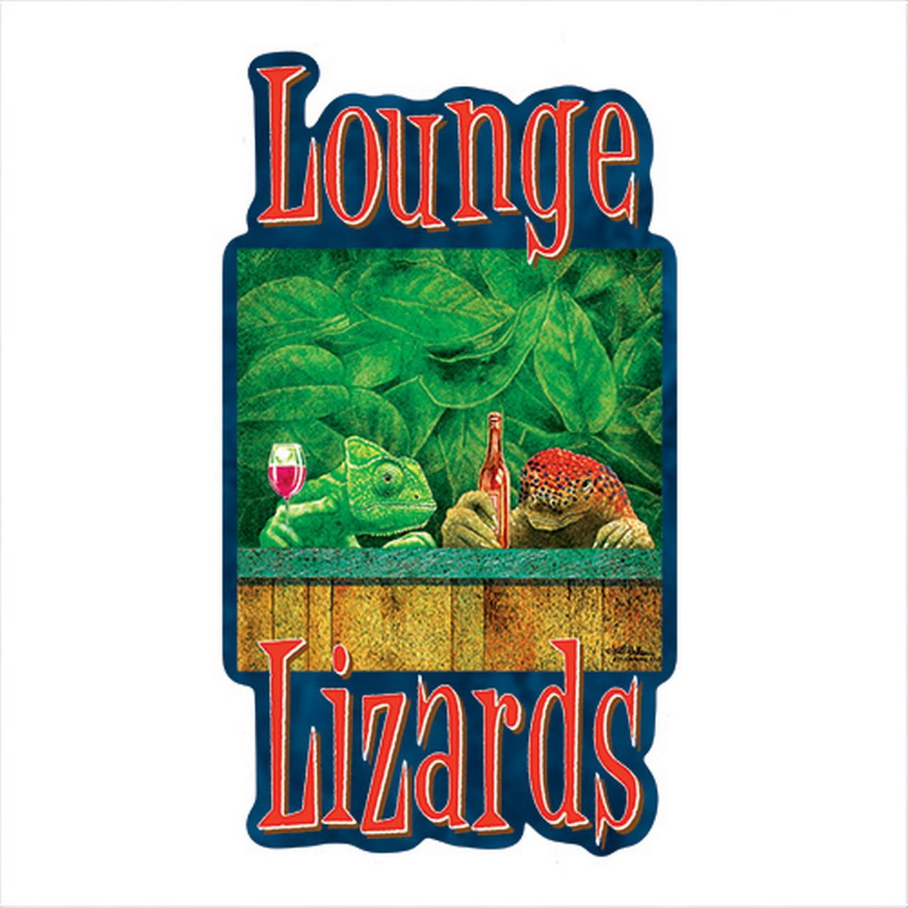Lounge Lizards [3 Pack] of Vinyl Decal Stickers | 5