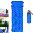 thumbnail image 1 of Lounge Mat, Thick Memory Foam Sleeping Pad for Camping, Self Inflating Travel Air Mattress, Lightweight Portable Car Tent Bed for Outdoor Backpacking, 1 of 9
