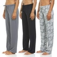 thumbnail image 1 of Lounge Pants for Women  3 Pack Sleep Casual Sleep Bottom Pajama Pants Set B, X-Large, 1 of 7