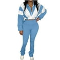 thumbnail image 1 of Lounge Sets for Women 2025 Fashion Sweatsuit 2 Piece Outfits Sweatshirt Slim Fit Sweatpant Tracksuit Matching Set, 1 of 7