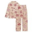 thumbnail image 1 of Lounge Sets for Women – Trendy Pajamas for Spring Days, Travel or Home Printed Women's Long Sleeved Pajamas Pajamas, 1 of 2