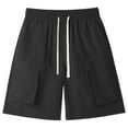 thumbnail image 1 of Lounge Shorts – 9 Inch Inseam for Men Men's Summer Loose Pocket Shorts Are Casual And Comfortable Breathable Sports Shorts, 1 of 4