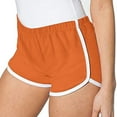 thumbnail image 1 of Lounge Shorts Women, Audhol Women's 2024 Hot Shorts Solid Color 2 Set Hot Shorts Low Waist Slimming Versatile Comfortable Showing Long Legs Beach Yoga Sports Shorts Womens Lounge Shorts orange L, 1 of 3