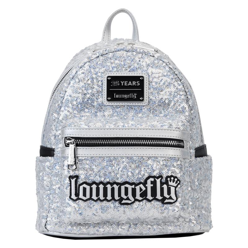 Mini Metallic Backpack