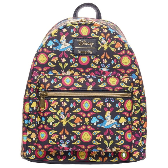 Loungefly Alice in Wonderland Retro Mini Backpack