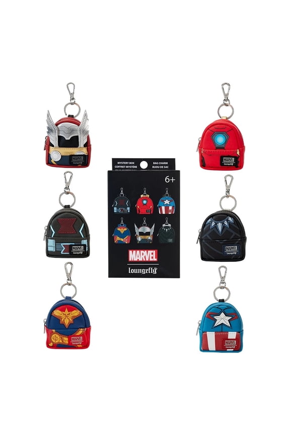 Avengers Cosplay Mini-Backpack Mystery Box Key Chain - Officially Licensed Marvel Collectible