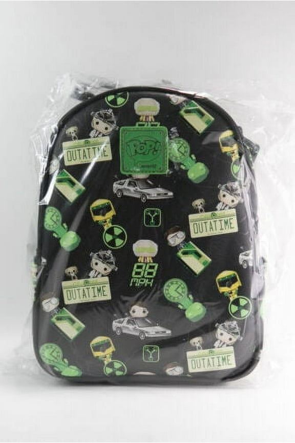 - Back to the Future Plutonium Glow in the Dark - Funko Pop Exclusive Mini Backpack (Bag Only) - Limited Edition of 1985