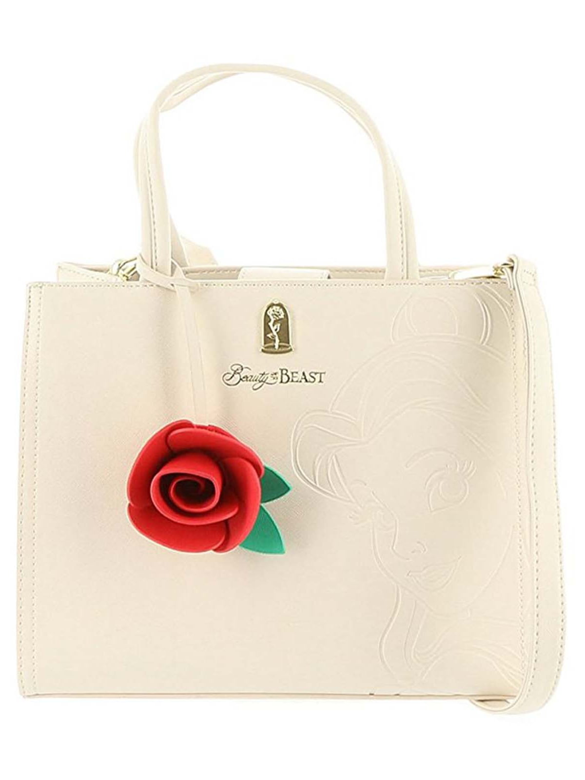 Loungefly x Beauty and The Beast Belle Embossed Charm Bag