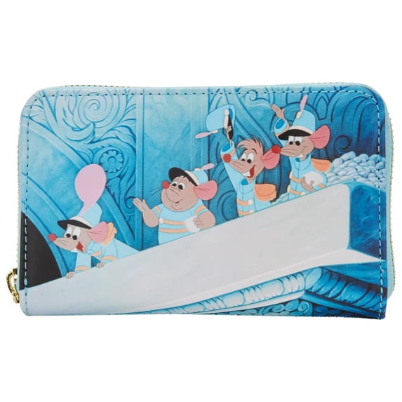 Loungefly: Disney - Cinderella Princess Scene Zip Around Wallet