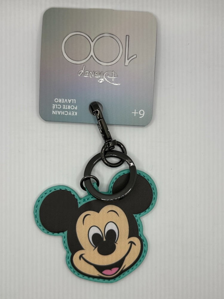 Loungefly Disney 100th Anniversary Mickey Head Bag Charm/Keychain
