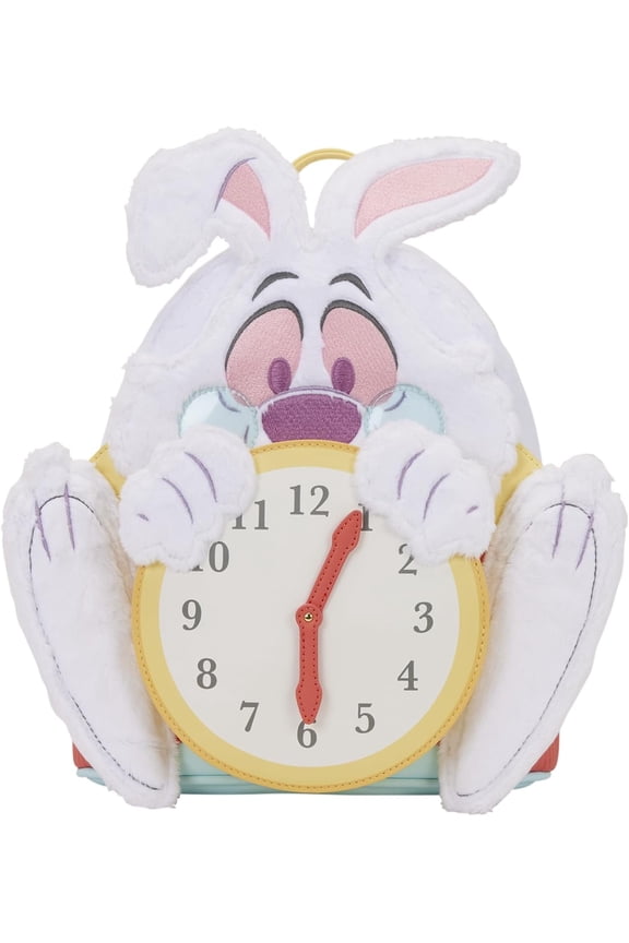 Alice in Wonderland White Rabbit Cosplay Mini Backpack Loungefly