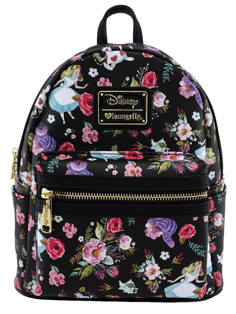 Loungefly x Disney Cats Mini Backpack Handbag All-Over Print Cheshire –  Open and Clothing