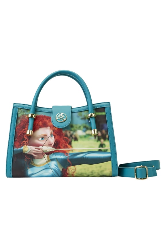 Disney Brave Merida Princess Scenes w/ Mor'du Crossbody Bag
