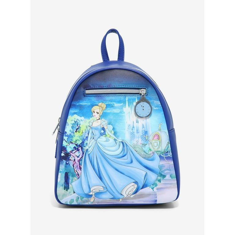 Loungefly Disney Cinderella Illustration Castle Steps Mini Backpack Walmart