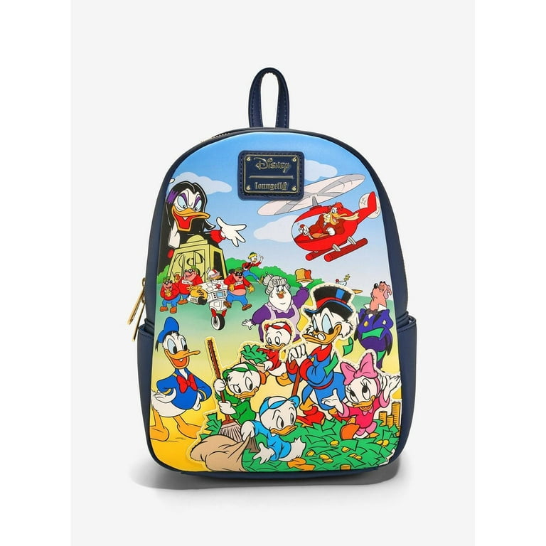 Loungefly Disney Ducktales Cast Faux Leather Mini Backpack Walmart