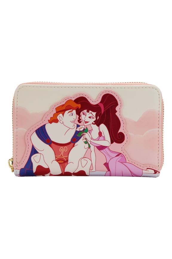 Loungefly: Disney - Hercules 25th Anniversary Meg and Hercule Zip Around Wallet