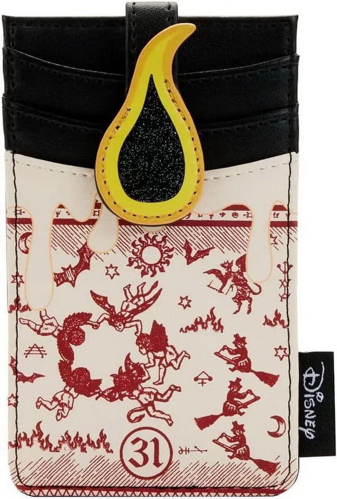 Loungefly Disney Hocus Pocus Black Flame Candle Cardholder Card