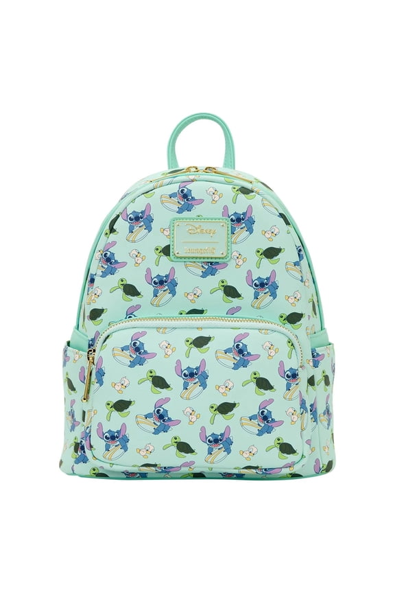 Disney Lilo and Stitch Animal Friends Ducks Turtles Mini Backpack