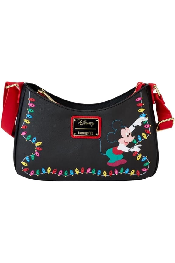 Disney Mickey and Friends Christmas Light Decorations Crossbody Bag