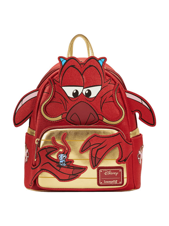 Disney Mulan Mushu Glitter Cosplay Mini Backpack