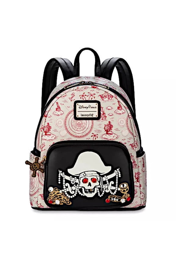 Loungefly Disney Parks Pirates Of The Caribbean Glow Mini Backpack
