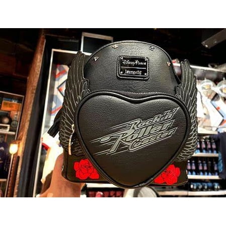 Loungefly Disney Parks Rock 'n' Roller Coaster Mini Backpack