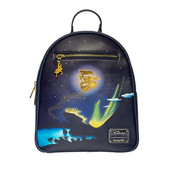 Loungefly Disney Peter Pan Flying Jolly Roger Mini Backpack